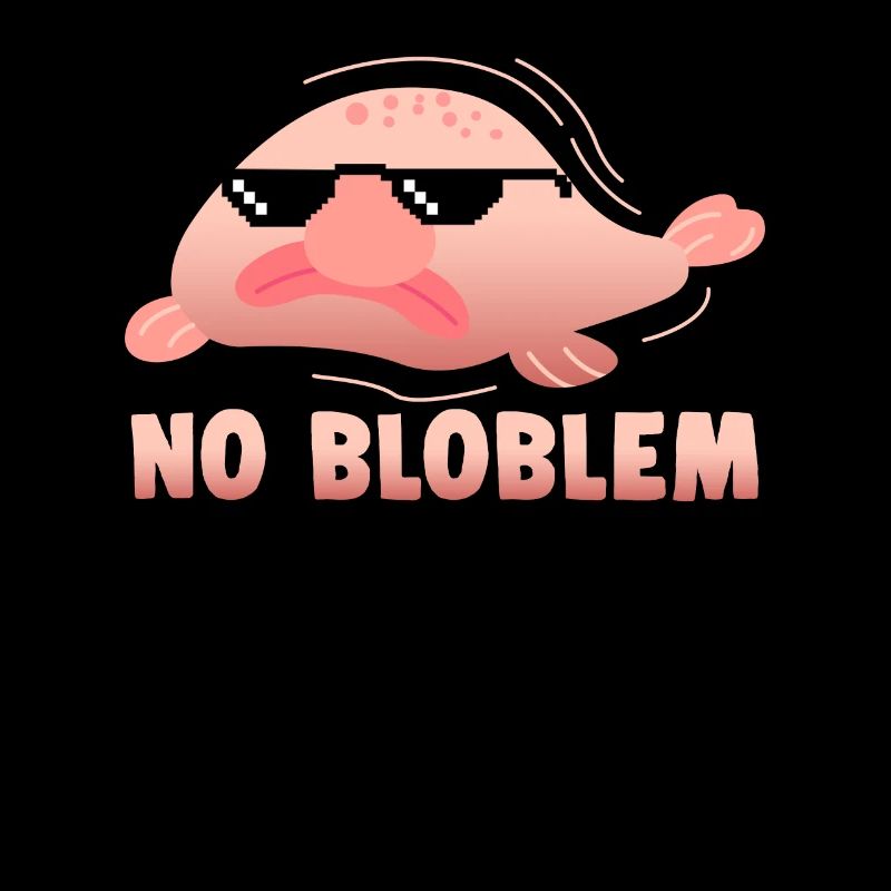 aucun cadeau de lunettes de soleil poisson bloblem blobfish fish