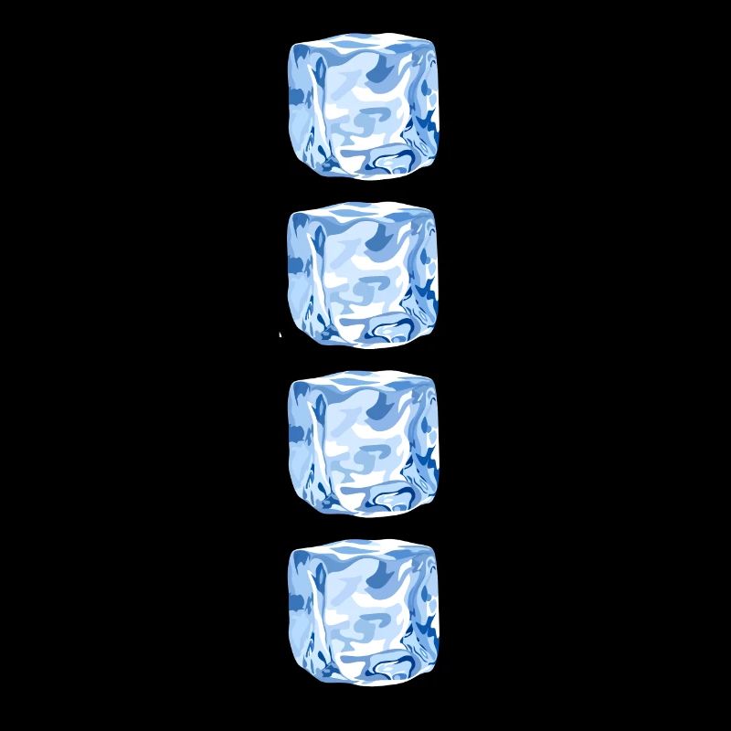 Cube Ice - ice cubes - 4x