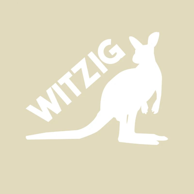 Känguru: Witzig oder nicht witzig Spruch Geschenk