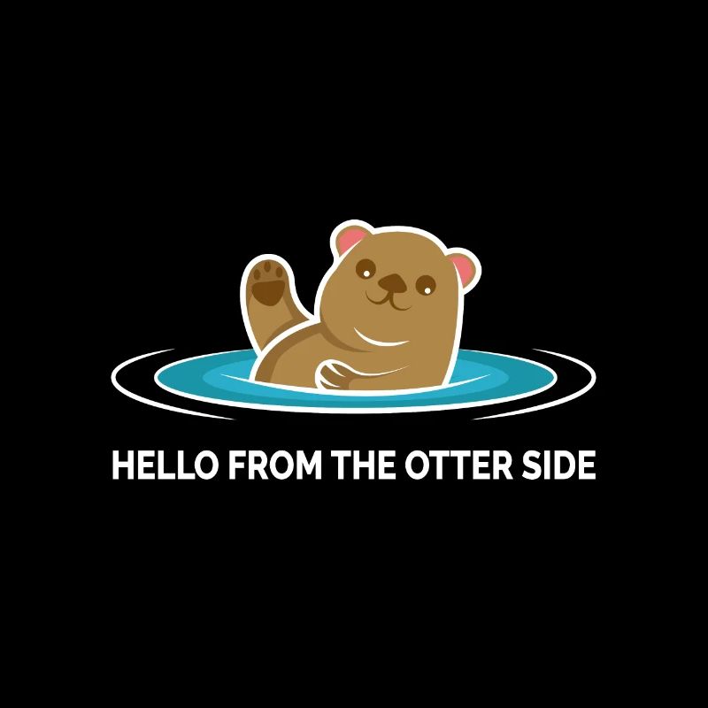 Hello From The Otter Side Joker and Happy Per