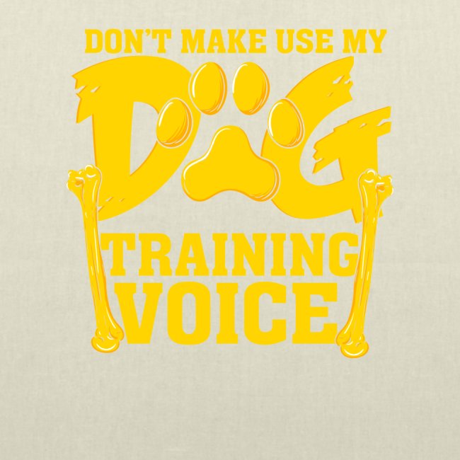 Für Hundetrainer oder Manager Trainings-Stimme