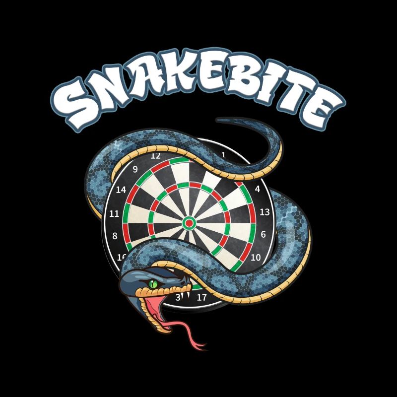 Darts Snakebite Dartboard Snake