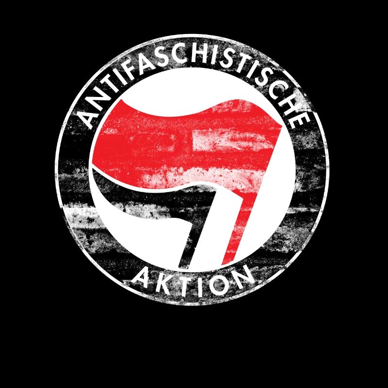 Antifa Logo, Against Right, Demo, Protest, Punk
