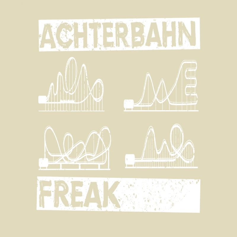 Achterbahn Rollercoaster Freizeitpark Geschenkidee