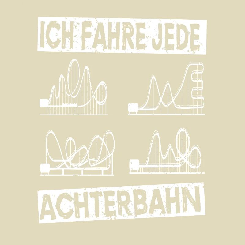 Achterbahn Rollercoaster Freizeitpark Geschenkidee