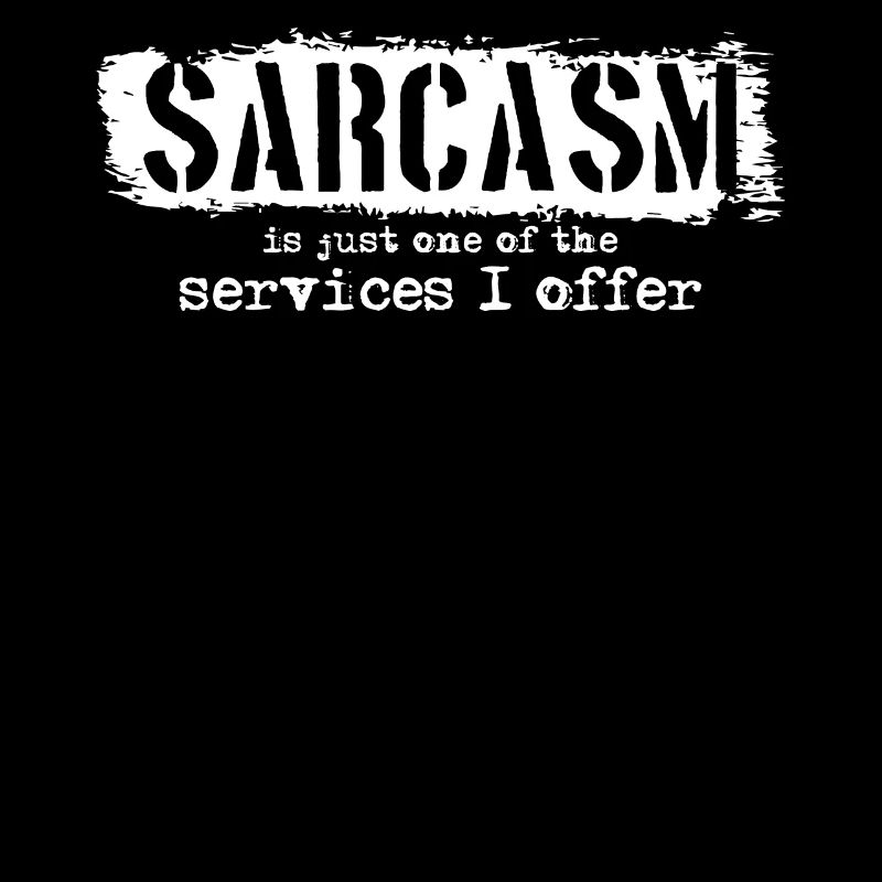 Funny Lustig Sarkasmus Service