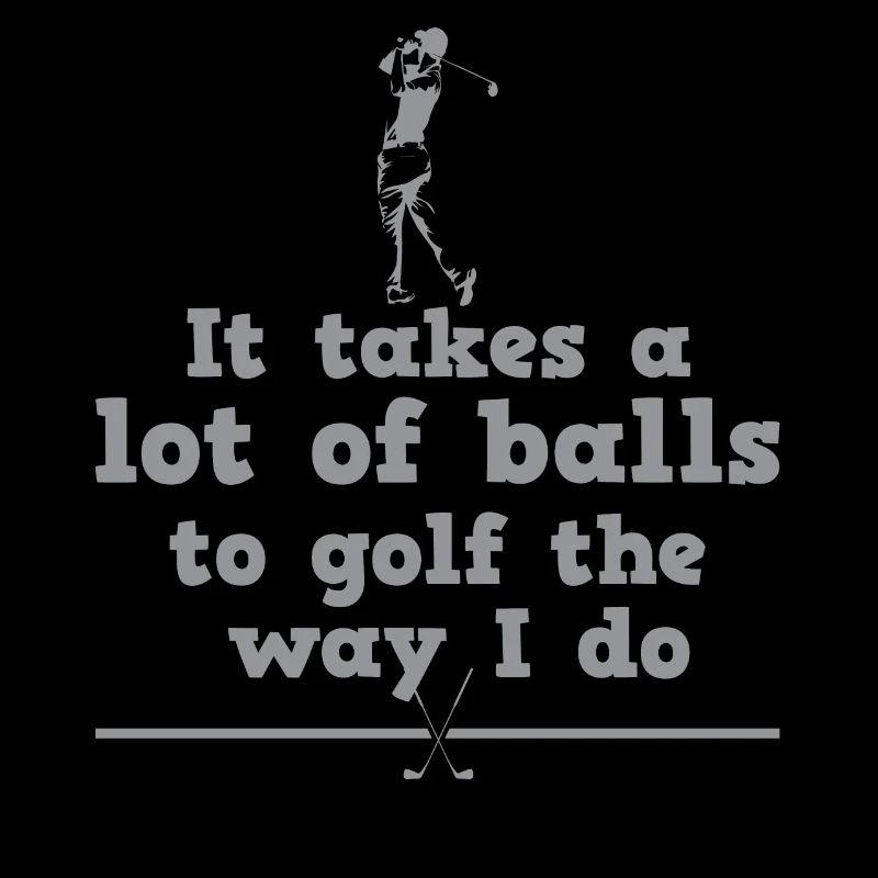 Golf Golf Vater Golfspieler