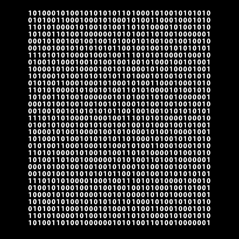 Code binaire code code drôle