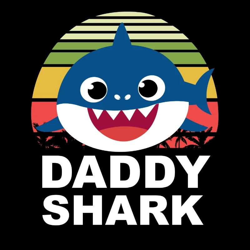 DADDY SHARK, requin rétro