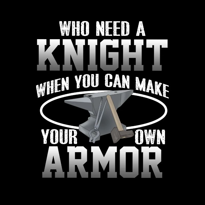 Funny Blacksmith Anvil Blacksmithing Forge Gift