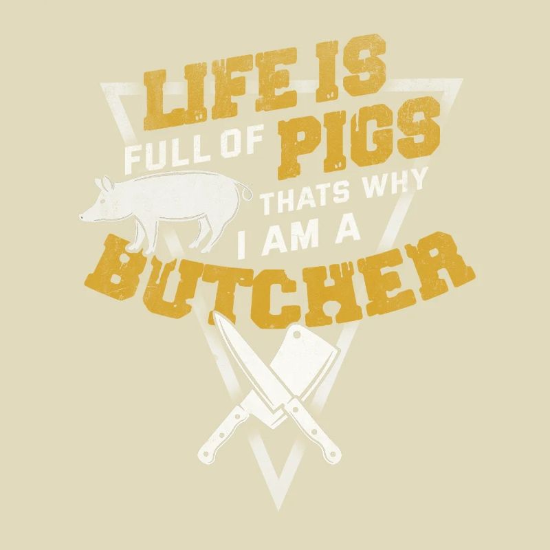 Metzger Fleisch Schlachter Wurst Schwein