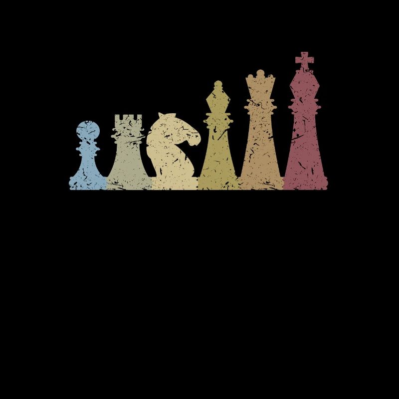 Cool chess queen king rook gift