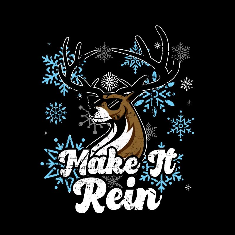 Make it Rain! Funny Reindeer