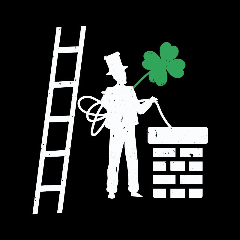 Schonsteinfeger lucky charm shamrock gift