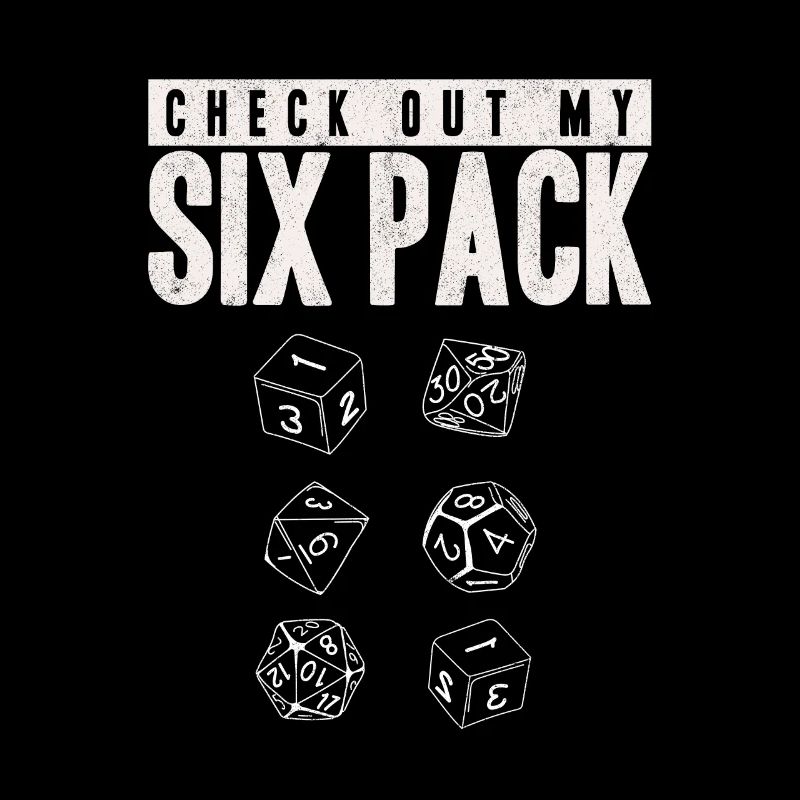 Découvrez My Sixpack D20 Dice TTRPG RPG Table
