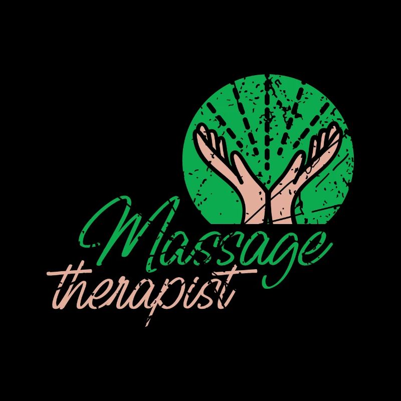 Massage therapist doing massage therapy work