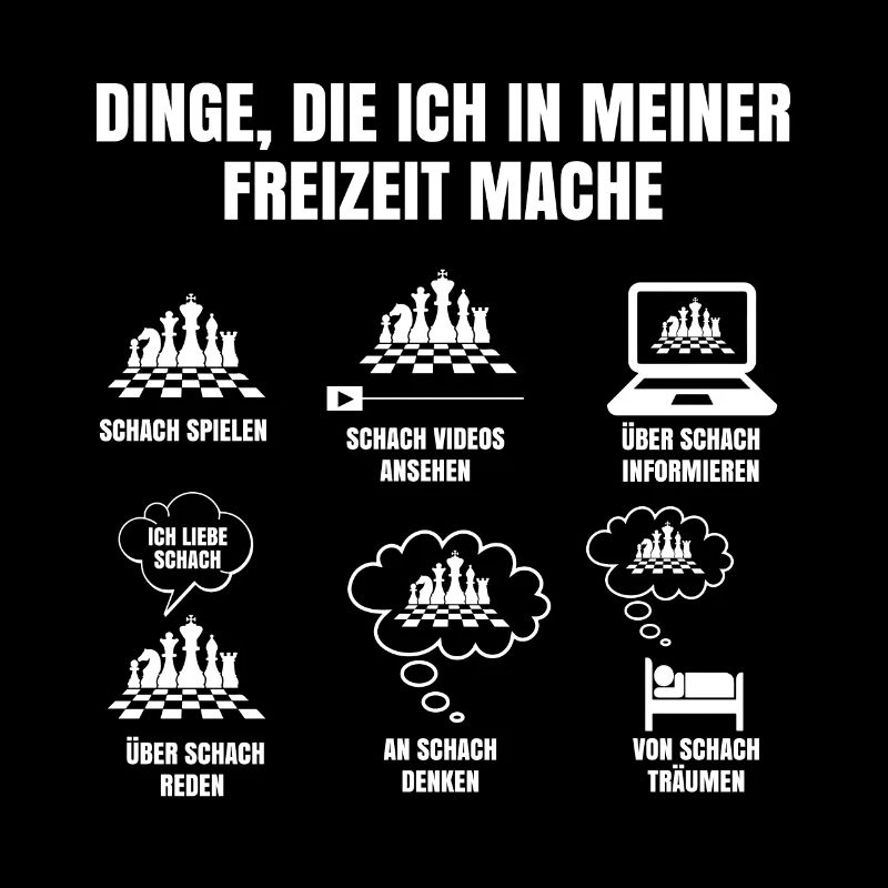 Dinge Die Ich In Meiner Freizeit Mache Schach