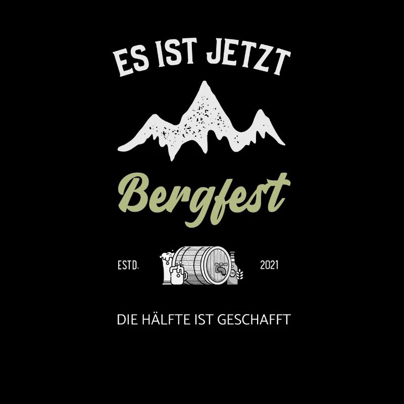 Bergfest feste bei der häfte feiern
