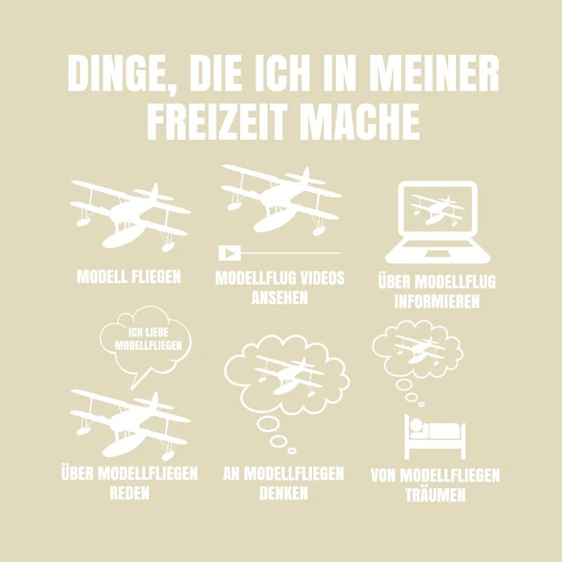 Dinge Die Ich In Meiner Freizeit Mache Modellflug
