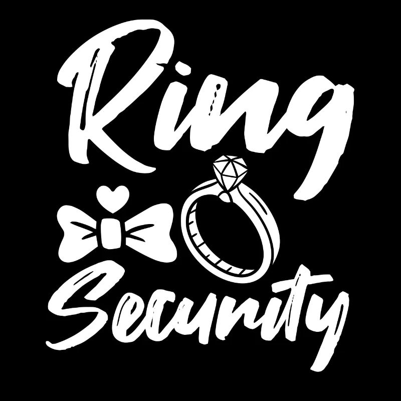 Funny Wedding Ring Security Bearer Outfit