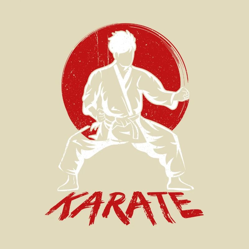 Karaté Combattant Karaté Pose Karaté Karaté Kick