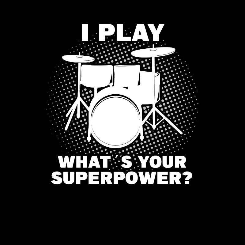 Batteur batteur Drummer Drumming Spruch