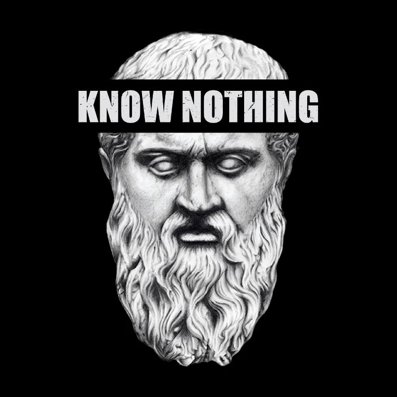 Plato Socrate Aristotle Know Nothing Philosophie