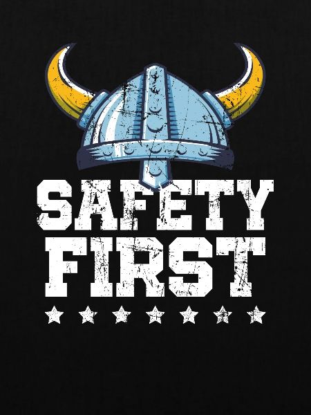 Schutzhelm Sicherheit Erstes schützendes Wikingergeschenk
