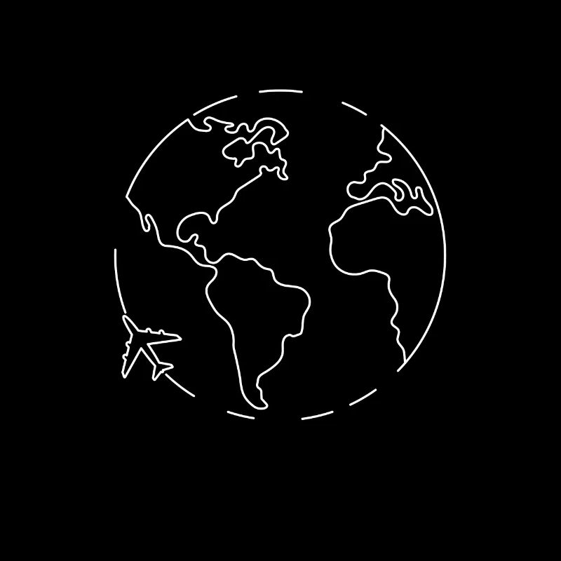 World Map Gift Idea Travel