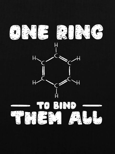 Chemie Benzolring Molekül Bindung