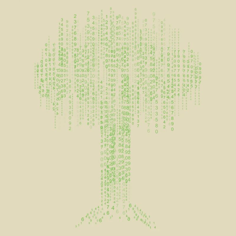 Codeur d’arbre binaire programmeur d’ordinateur