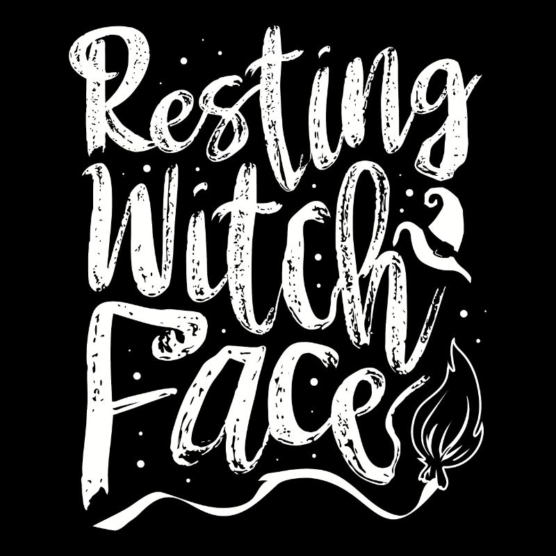 Halloween Funny Resting witch face