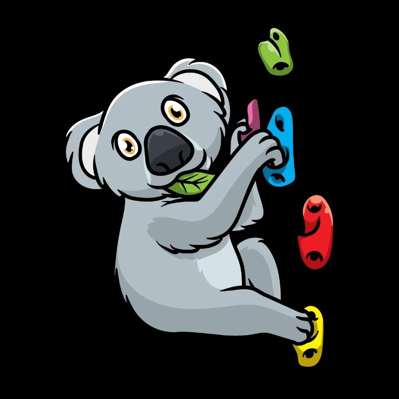Boulderers Bouldering Koala Climbing Climbing Wall