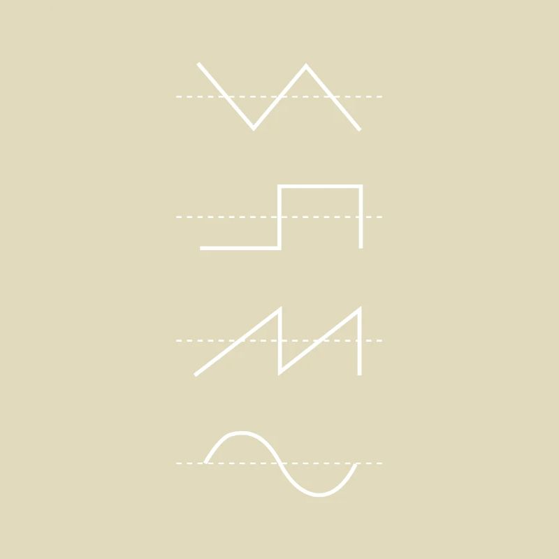 Synthesizer Techno Waveform Synth Nerd