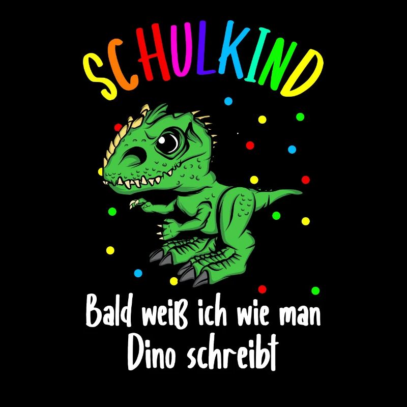 Schulkind Dino | Ich bin ein Schulkind