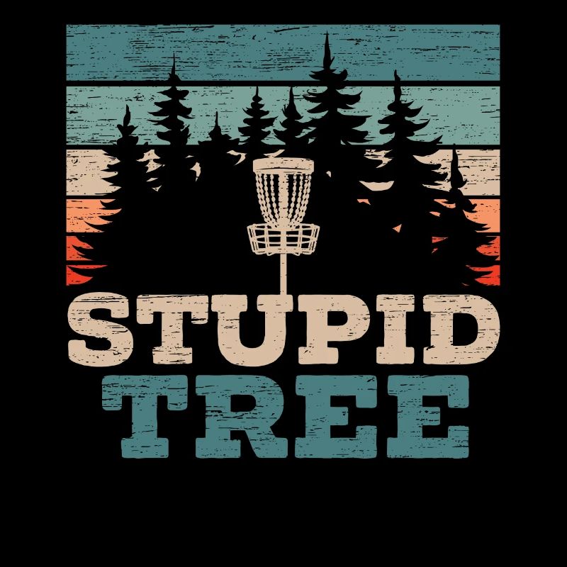 Stupid Tree Treejection Lustige Disc Golf Tosser