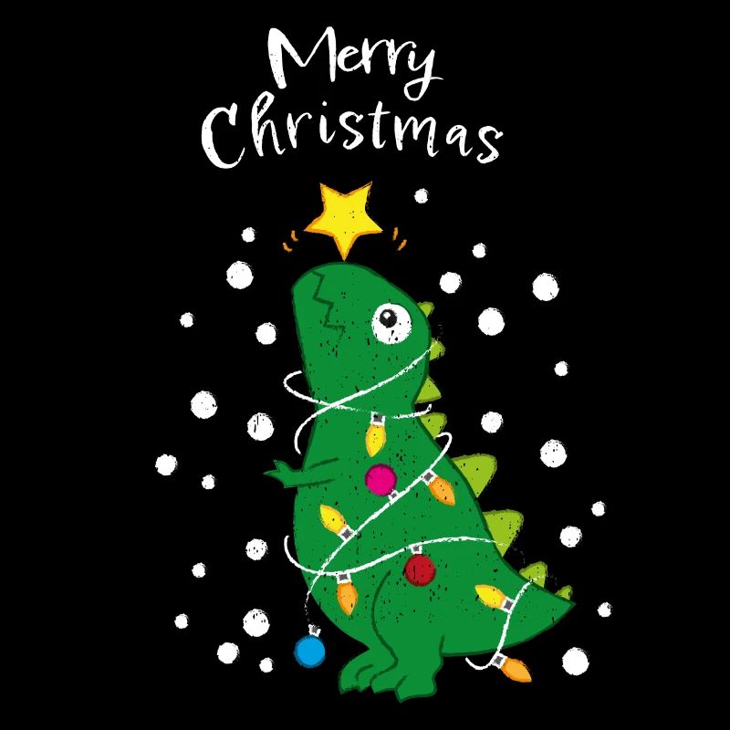 Arbre de Noël T-Rex Dino Arbre de Noël