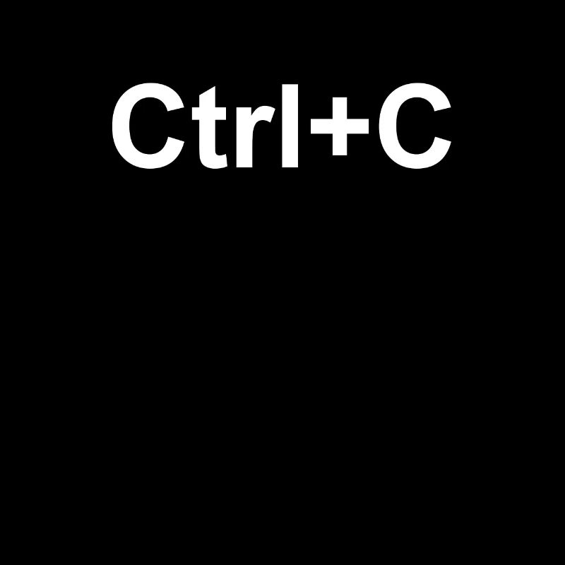 Ctrl + C Copy and Paste