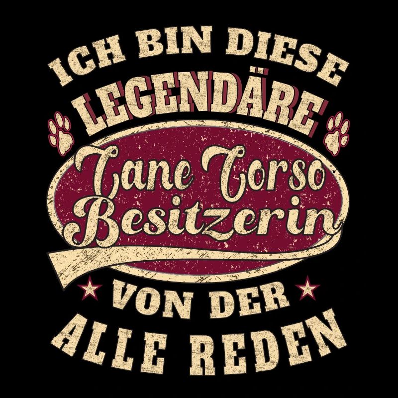 Cane Corso Besitzerin Ich bin diese Cane Corso