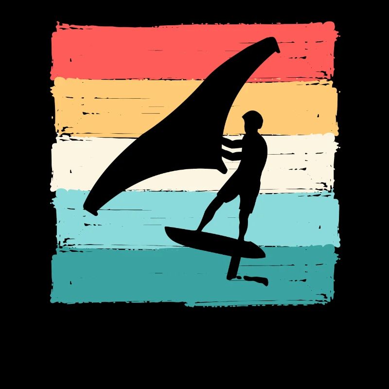 Wing Foiling Surf Surfing Surfer