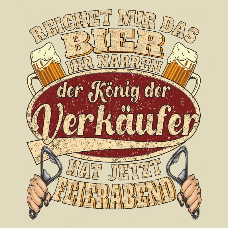 Verkäufer Bier Feierabend