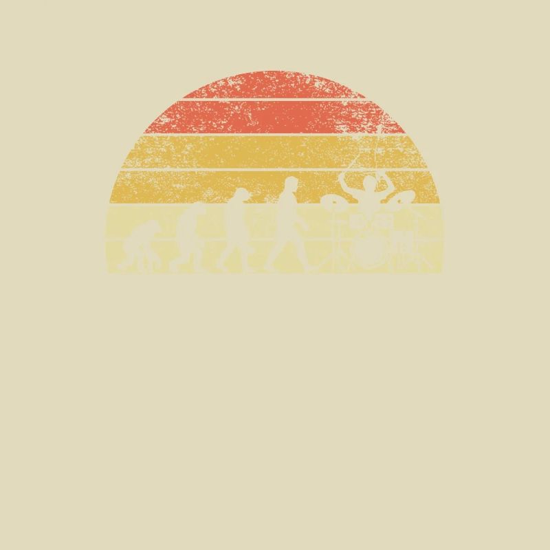 Drummer Evolution Sunset Schlagzeuger