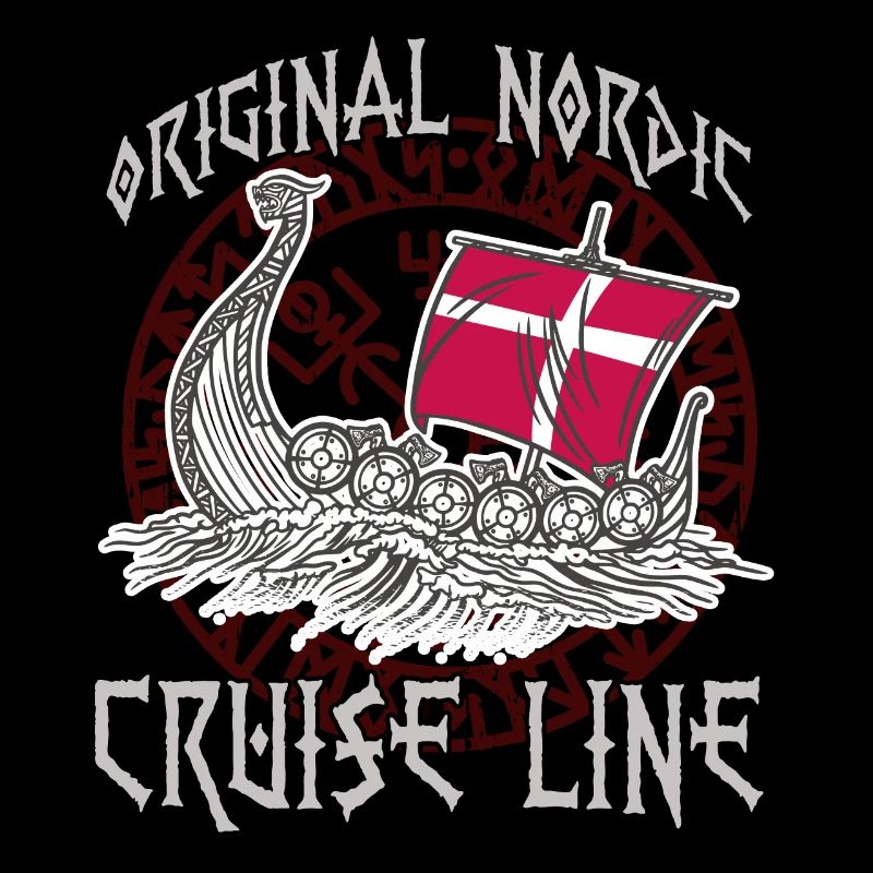 Nordmann Krieger Langboot Wikinger Kostüm Wikinger