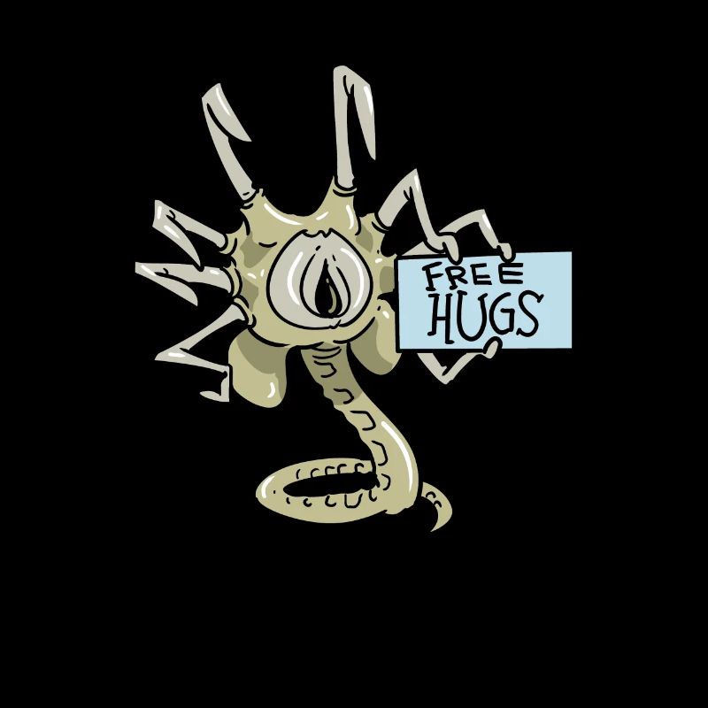 Câlins gratuits Alien Facehugger Ufo Space