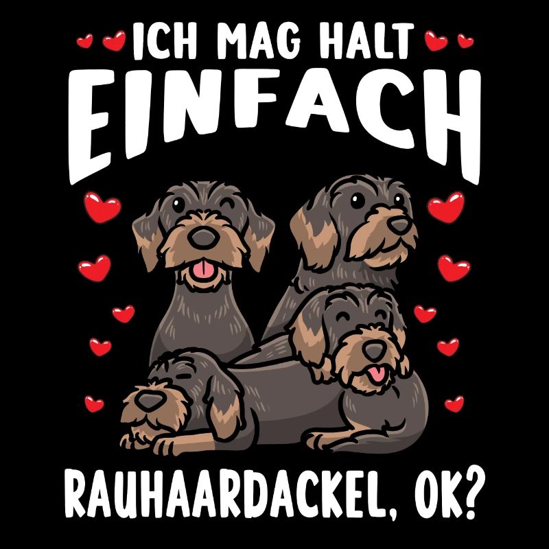 Rauhaardackel Dackel Hund