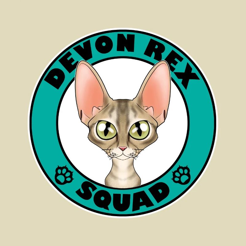 Devon Rex Squad I Cat Lover I Devon Rex Cat