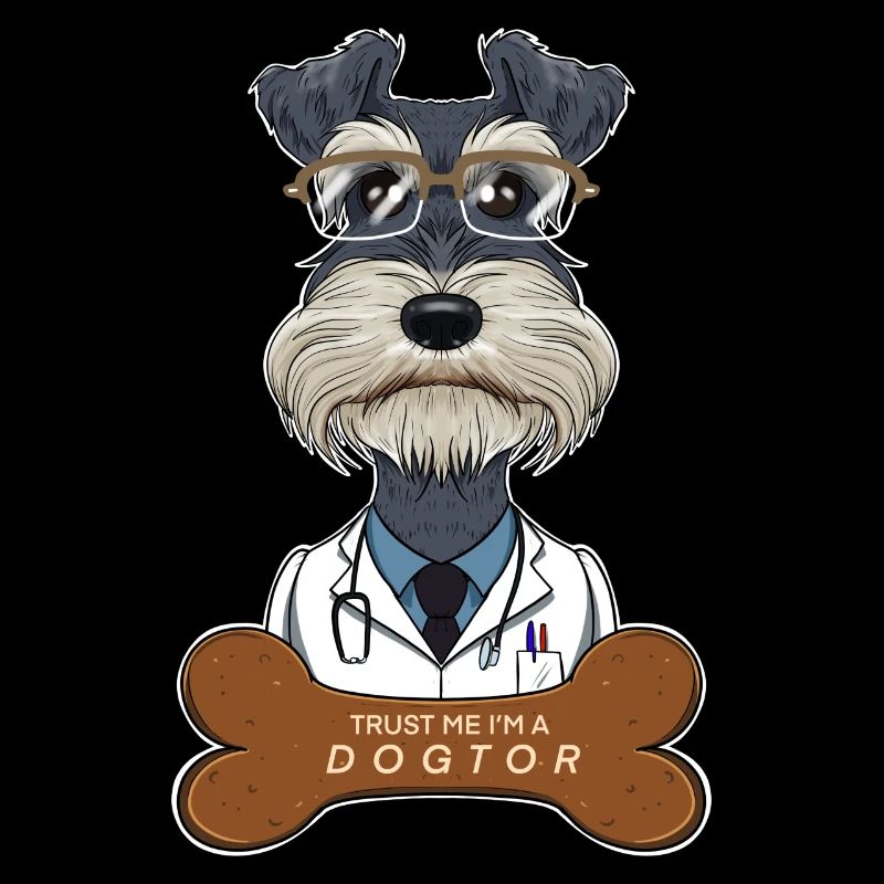 Veterinary Miniature Schnauzer Trust Me Im A
