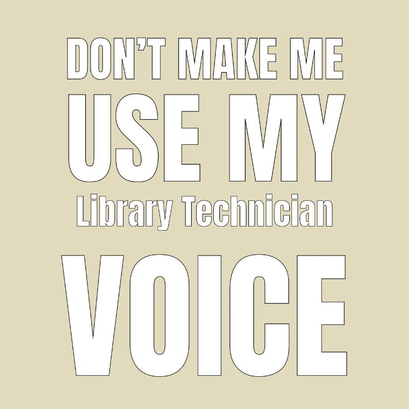 Ne me forcez pas à utiliser ma voix de technicien