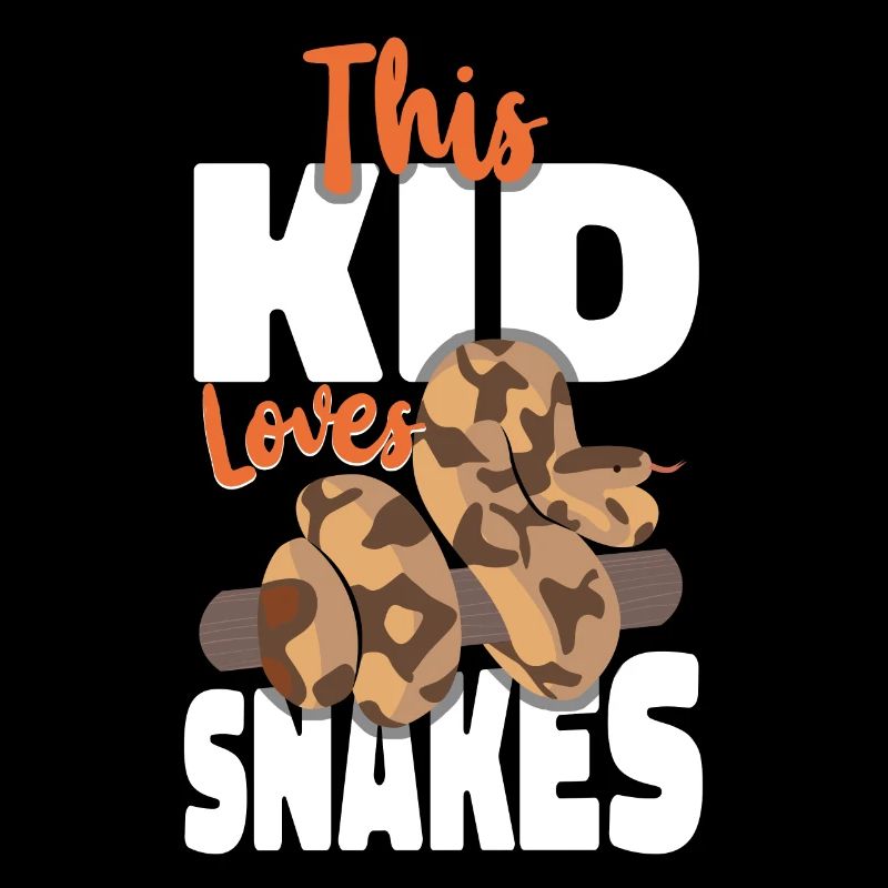 Serpent serpent que cet enfant aime