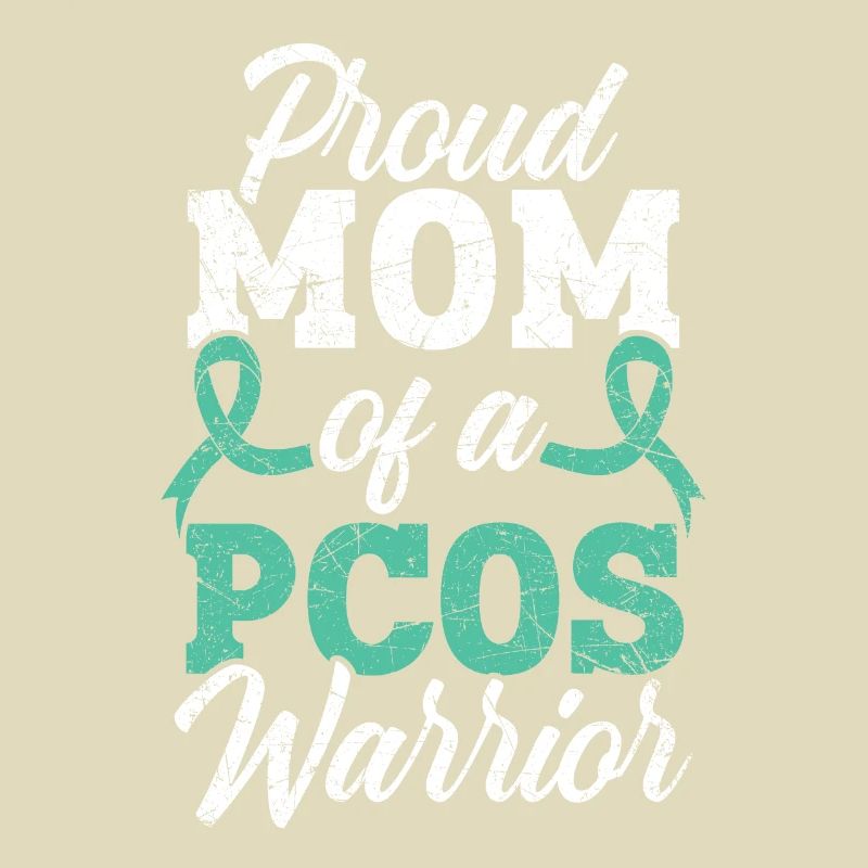 Mutter eines PCOS Warrior Polyzystischen Ovarialsyndroms